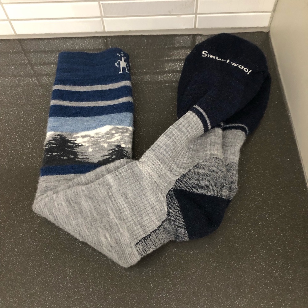 Smartwool Men's PhD Snow Light Elite Pattern Ski Socks